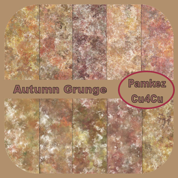 (image for) Autumn Grunge Papers