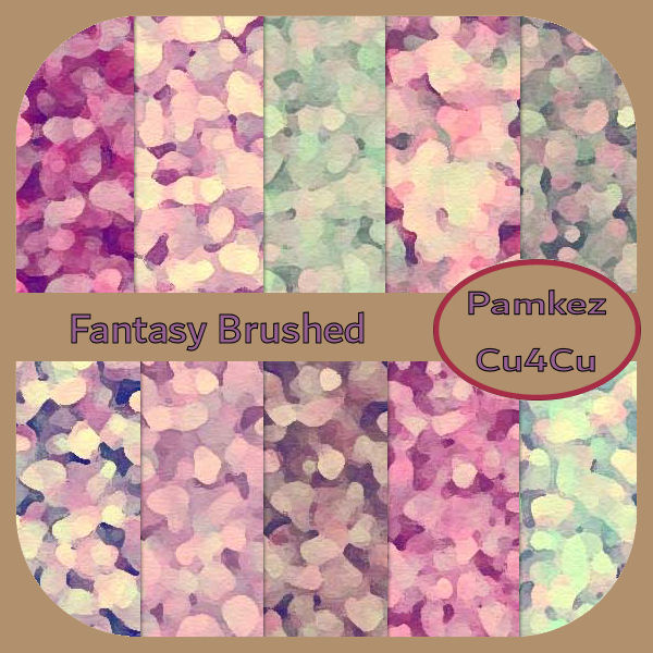 (image for) Fantasy Brushed Papers