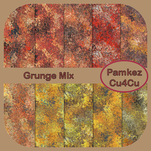 (image for) Grunge Mix Papers