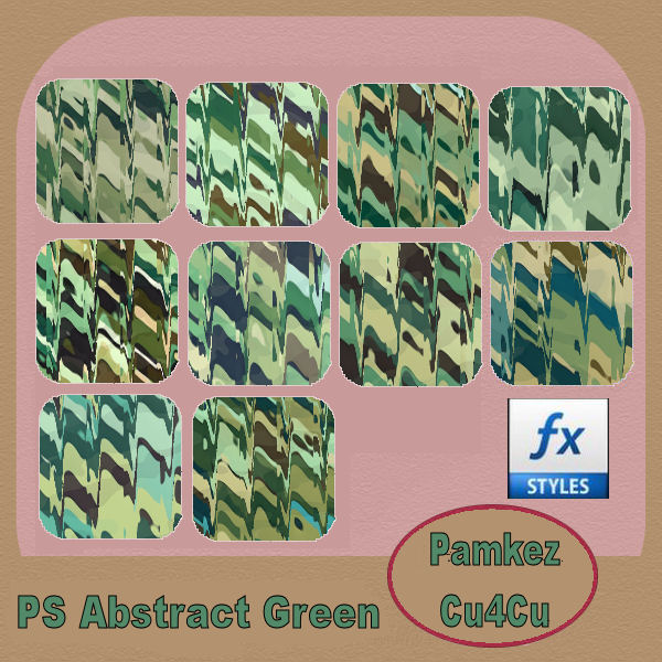(image for) PS Abstract Green Styles