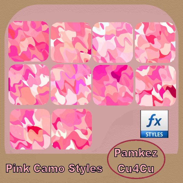 (image for) Pink Camo PS Styles