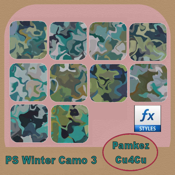 (image for) PS Winter Camo Styles Set 3