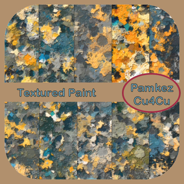 (image for) Textured Paint Papers